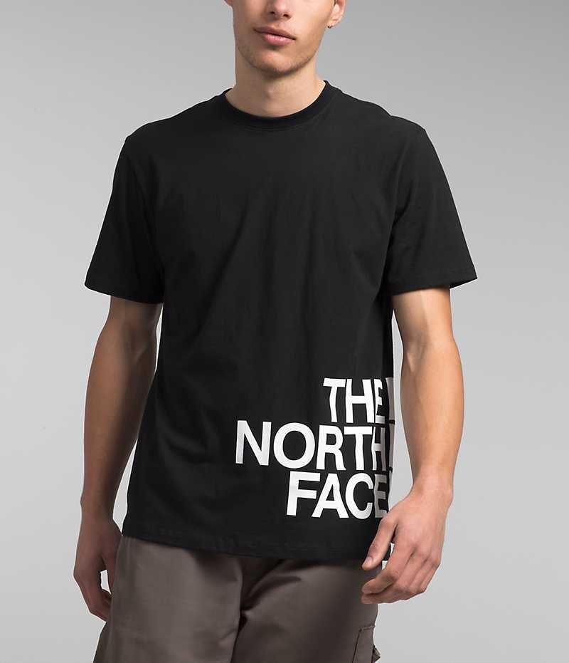 Tricou The North Face Scurte Sleeve Brand Proud Barbati Negrii | ROMANIA DKGANCB