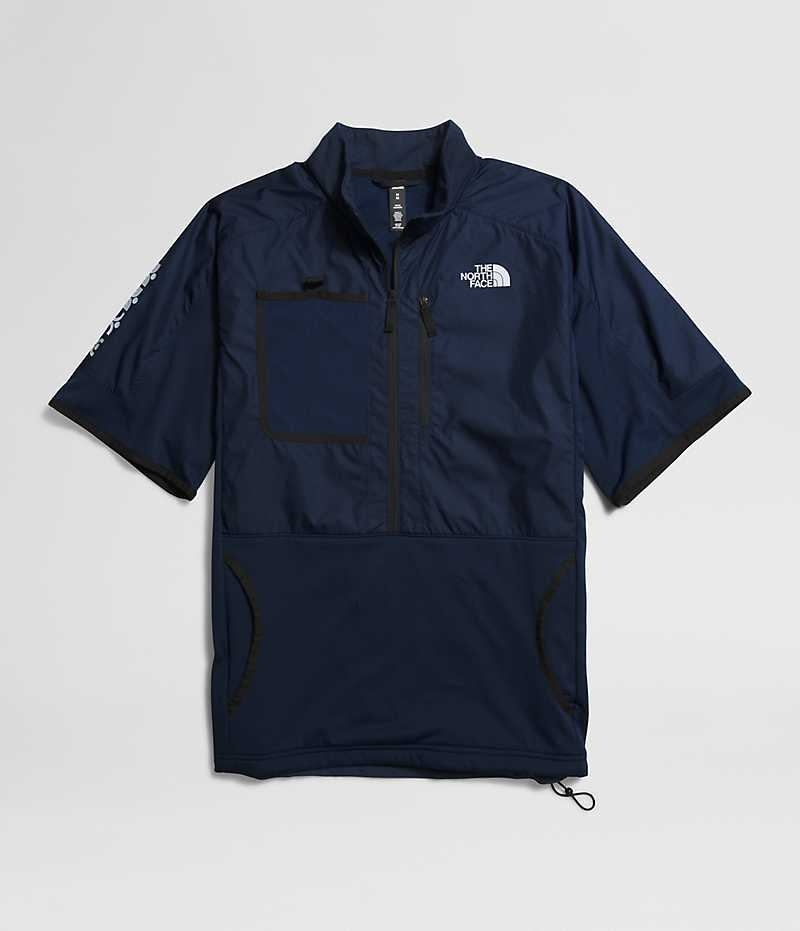 Tricou The North Face Trailwear Iarnă Warm Overshirt Barbati Bleumarin | ROMANIA QIMNWRP