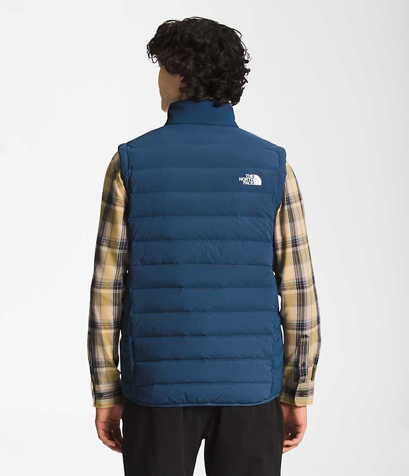 Vesta Puf The North Face Belleview Stretch Barbati Albastri | ROMANIA KBESIOF