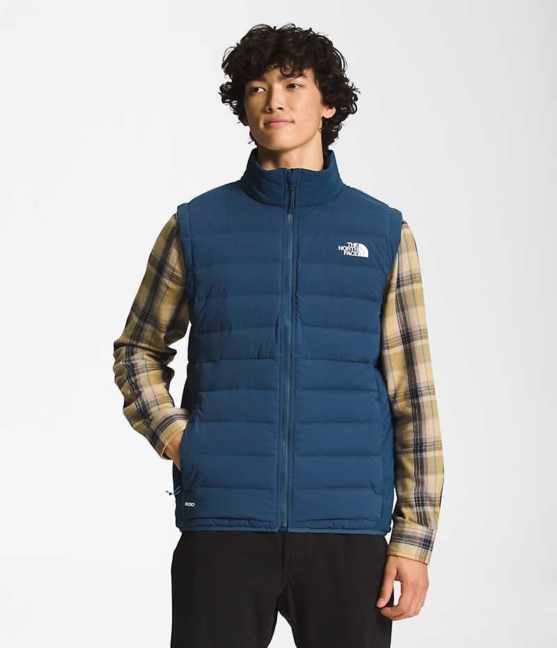 Vesta Puf The North Face Belleview Stretch Barbati Albastri | ROMANIA KBESIOF