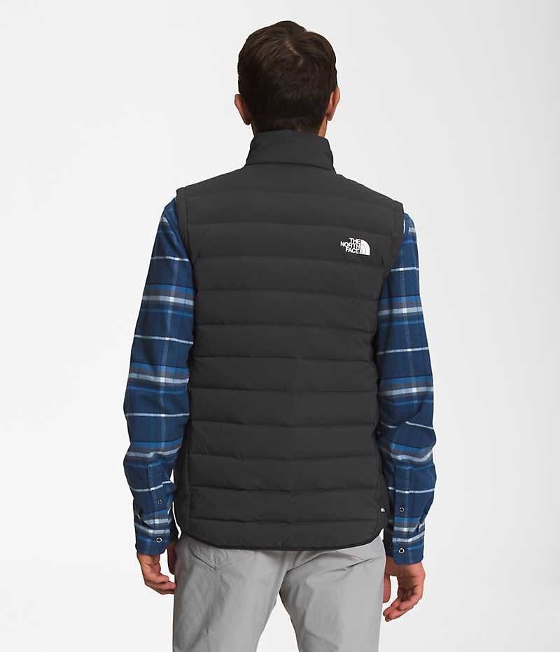 Vesta Puf The North Face Belleview Stretch Barbati Negrii | ROMANIA UEZCBFV