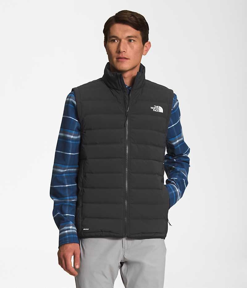 Vesta Puf The North Face Belleview Stretch Barbati Negrii | ROMANIA UEZCBFV